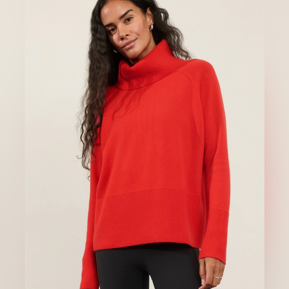 Athleta Alpine Turtleneck Sweater